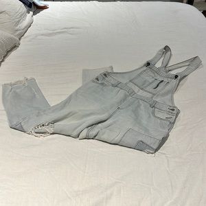 Zara Basic Denim Overalls